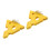 2pcs Natural Wood Parrot Perch Stand for Bird Cage 10