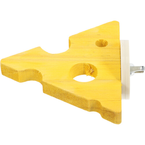 2pcs Natural Wood Parrot Perch Stand for Bird Cage 2