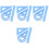 16 Pcs Aluminum Alloy Ruler Geometry Set For Students 3