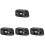 4pcs Convenient Skate Skating Shoe Sharpening Tool Small Ice Skate 4
