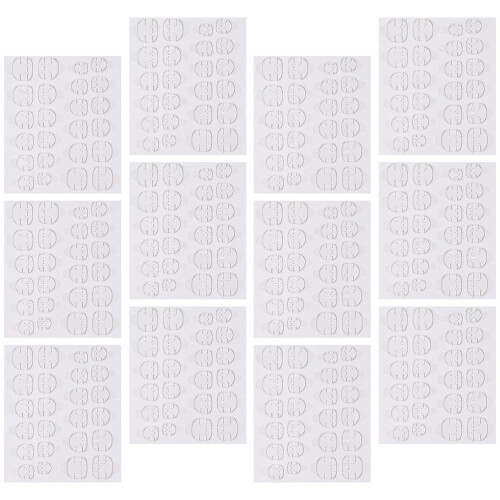 100 Sheets Double Sided Nail Adhesive Stickers Invisible Nail Tabs 1