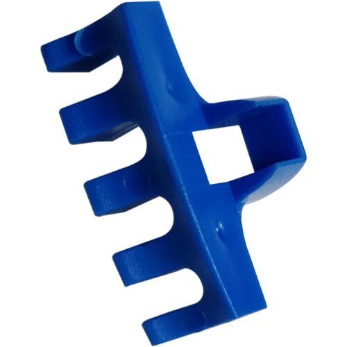 Badminton Stringing Racquet Load Spreader Two-Piece Blue Compatible With Most Badminton Stringing Machines 2