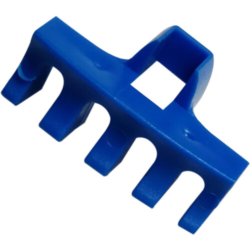Badminton Stringing Racquet Load Spreader Two-Piece Blue Compatible With Most Badminton Stringing Machines 1