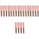 20 Pcs Silicone Lip Brushes For Blending And Concealing 6
