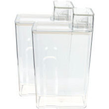 2 Pieces Laundry Containers For Detergent Washing Powder Bucket Soap