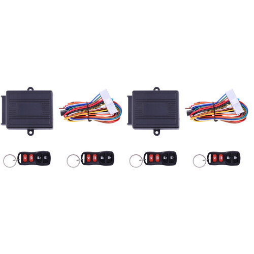 2 Sets Simple Remote Security System For Automobile 1