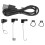 2.4" IPS Industrial Endoscope 8mm Waterproof Borescope 2m 8