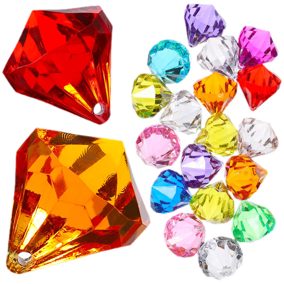 Set Of 4 Diamond Gem Toy Favors Emerald Emeralds Vases Gift Child-image-OPC-PKYDQBF-NEW