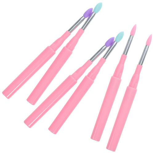 12 Pcs Lipstick Brushes For Women Portable Makeup Tools 1