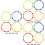 3 Pack Soccer Agility Rings Football Training Circle 9