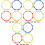 3 Pack Soccer Agility Rings Football Training Circle 6