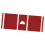 Baseball Batting Mat For Teens Indoor Training Equipment Exercise Pad Correct Posture Red 1