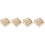Set Of 4 Multi-Function Storage Box Paint Holder Rack Pigment Stand 4