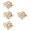 Set Of 4 Multi-Function Storage Box Paint Holder Rack Pigment Stand 7