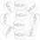 2 Pack Double Sidedsuction Cups Clear Pvc Sucker Pads Double-Sided 9