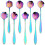 8Pcs Wine Stirrer Flower Shape Stainless Mixing Spoon 7