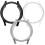 2 Count Watch Screen Protector Protective Case Full Coverage Creative 1