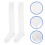 2Paires Hautes Blanches Coton Respirantes 11