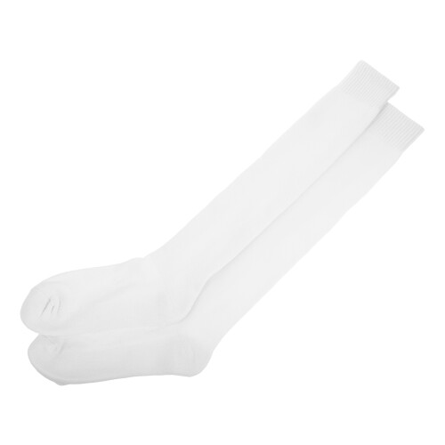 2Paires Hautes Blanches Coton Respirantes 1