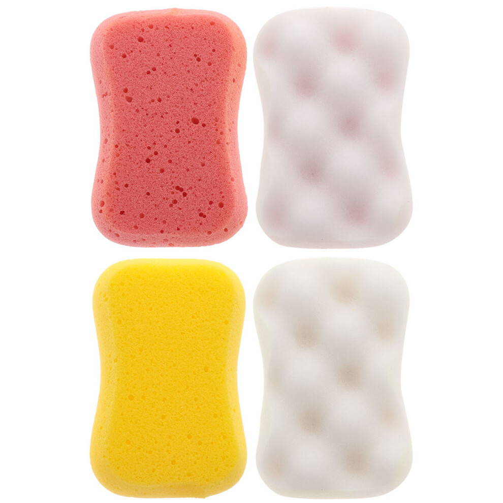 Artibetter Set Of 2 Novelty Bath Sponge Sponges Shower Scrub Brush For Body
