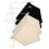 12Pièces Bannière À Badge DIY Décoratif Noir 11