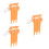 3 Pack Drink Holder Portable Case Storing Darts 10