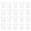 50Pcs Hydroponic Net Pots Reusable Plastic Mesh Cups For Hydroponics 11