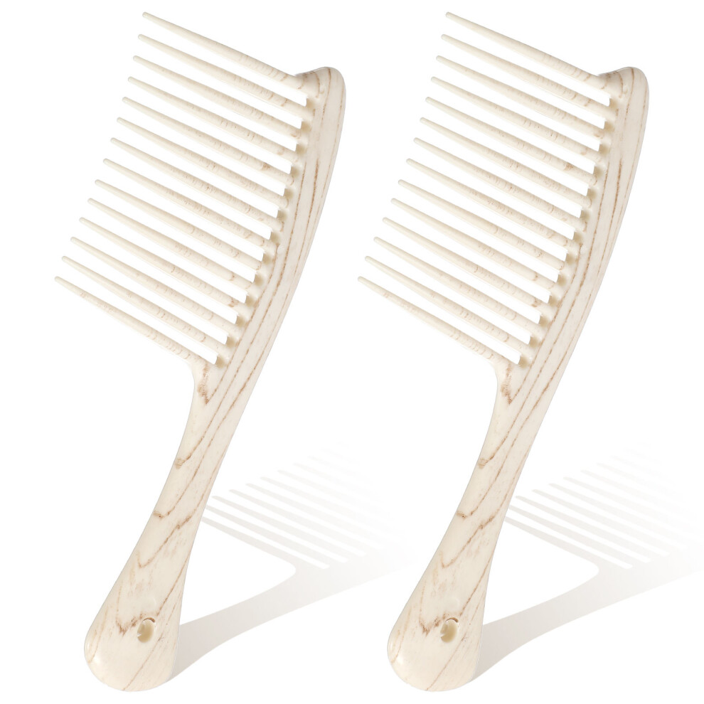 Artibetter Set Of 2 Large Comb Man For Combing African Hair Mustache Combs