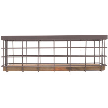 2 Pack Metal Storage Basket Wire With Lid Baskets For Organizing