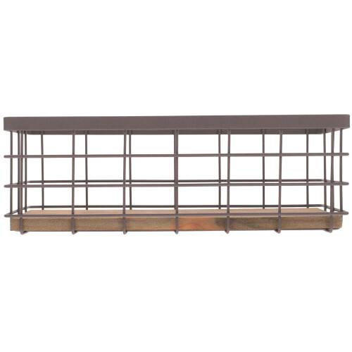 2 Pack Metal Storage Basket Wire With Lid Baskets For Organizing