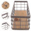 2 Pack Metal Storage Basket Wire With Lid Baskets For Organizing 11
