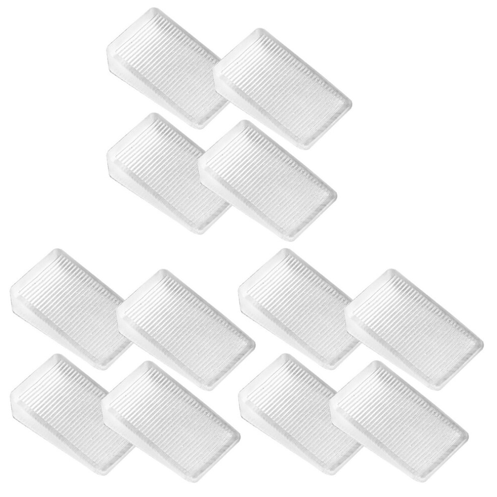 3 Pcs Wedge-Shaped Foot Pad Furniture Leveling Devices Shims Toilet 013748010699