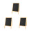 3Pcs Double-Sided Wooden Mini Chalkboard With Stand 6