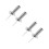 4 Pcs Flagpole Spring-Loaded Ground Stake 5