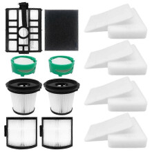 For Shark IW3511/IW1111 Detect Pro Cordless Vacuun,HEPA Filters,Base Pre-Filter Kit,Foam Filter,Odor