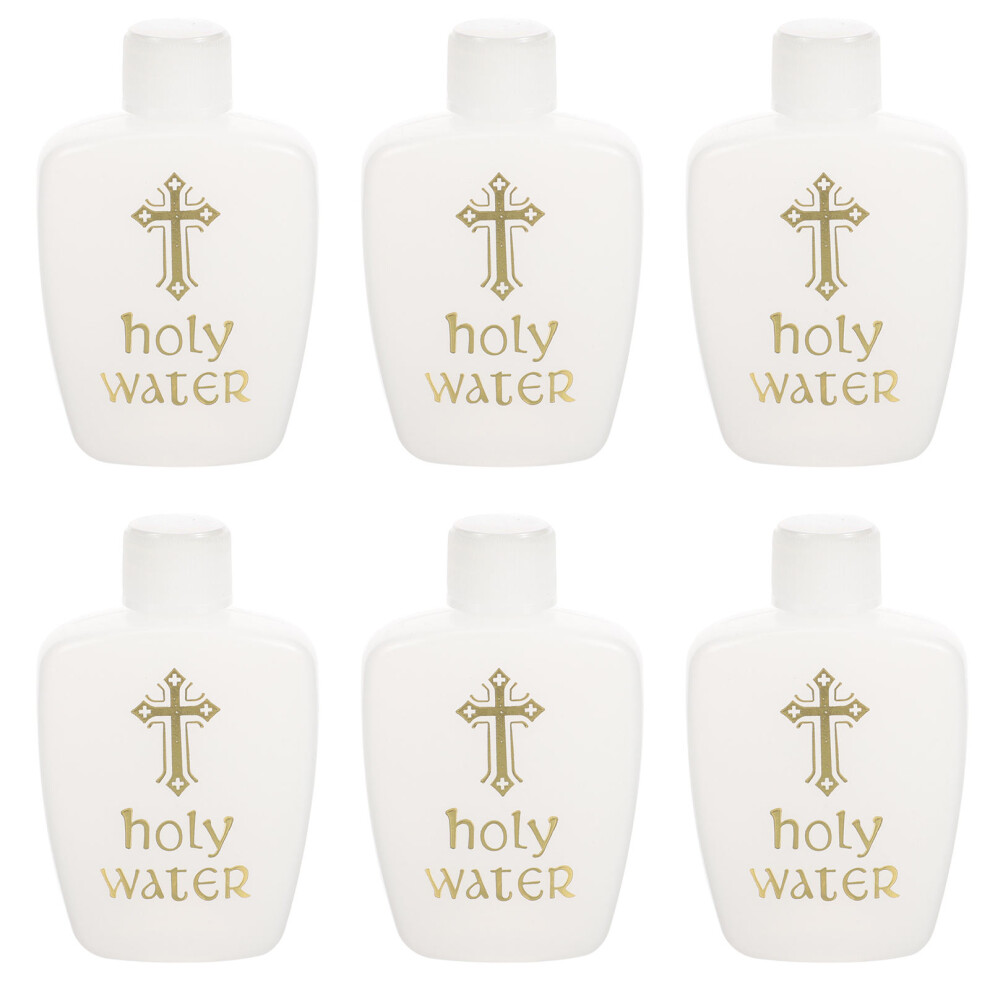 4 Pack Holy Water Bottles Catholic Small Practical Child Vaguelly