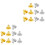 20 Pcs Hypoallergenic Locking Earring Backs For Studs 3