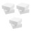 6 Pcs Craft Foam Blocks 10x10x4cm Polystyrene Cubes 10