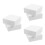 6 Pcs Craft Foam Blocks 10x10x4cm Polystyrene Cubes 6