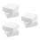 6 Pcs Craft Foam Blocks 10x10x4cm Polystyrene Cubes 4