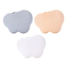 2 Count Cloud Shape Wall Floating Shelves Ac Remote Holder Mount