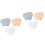 2 Count Cloud Shape Wall Floating Shelves Ac Remote Holder Mount 5