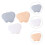 2 Count Cloud Shape Wall Floating Shelves Ac Remote Holder Mount 9