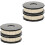 4Pièces Lubrificateur Roller Noir Usage Polyvalent 6