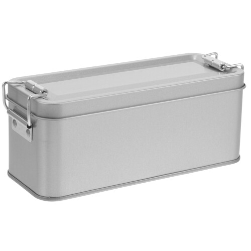 3Pcs Empty Cookie Tin With Lid Rectangle Candy Box