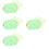 4Pcs Multi-Function Green Silicone Mold for Baby Food Baking Tools 7