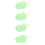 4Pcs Multi-Function Green Silicone Mold for Baby Food Baking Tools 8