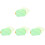 4Pcs Multi-Function Green Silicone Mold for Baby Food Baking Tools 2