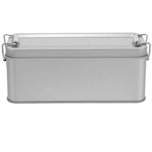 3Pcs Empty Cookie Tin With Lid Rectangle Candy Box 2