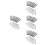 80Pcs Precision Iron Aluminum Rods for Laboratory Electrolyzer Work 4